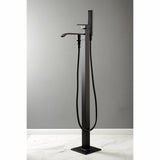 Executive Single-Handle 1-Hole Freestanding Tub Faucet with Hand Shower