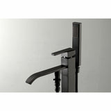 Executive Single-Handle 1-Hole Freestanding Tub Faucet with Hand Shower
