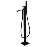Executive Single-Handle 1-Hole Freestanding Tub Faucet with Hand Shower