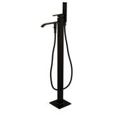 Executive Single-Handle 1-Hole Freestanding Tub Faucet with Hand Shower