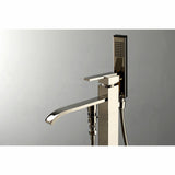 Executive Single-Handle 1-Hole Freestanding Tub Faucet with Hand Shower