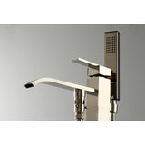 Executive Single-Handle 1-Hole Freestanding Tub Faucet with Hand Shower