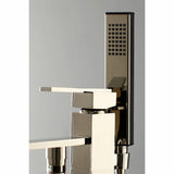 Executive Single-Handle 1-Hole Freestanding Tub Faucet with Hand Shower