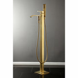 Executive Single-Handle 1-Hole Freestanding Tub Faucet with Hand Shower