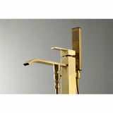 Executive Single-Handle 1-Hole Freestanding Tub Faucet with Hand Shower