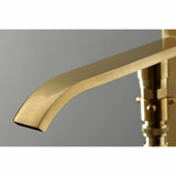 Executive Single-Handle 1-Hole Freestanding Tub Faucet with Hand Shower