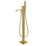 Executive Single-Handle 1-Hole Freestanding Tub Faucet with Hand Shower