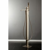 Executive Single-Handle 1-Hole Freestanding Tub Faucet with Hand Shower