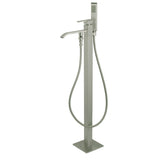 Executive Single-Handle 1-Hole Freestanding Tub Faucet with Hand Shower