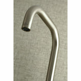 Concord Double-Handle 2-Hole Wall-Mount Bridge Kitchen Faucet