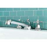 Metropolitan Two-Handle 3-Hole Deck Mount Roman Tub Faucet
