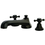 Metropolitan Two-Handle 3-Hole Deck Mount Roman Tub Faucet