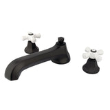 Metropolitan Two-Handle 3-Hole Deck Mount Roman Tub Faucet