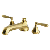 Metropolitan Two-Handle 3-Hole Deck Mount Roman Tub Faucet