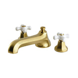Metropolitan Two-Handle 3-Hole Deck Mount Roman Tub Faucet