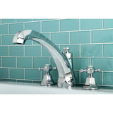 Metropolitan Two-Handle 3-Hole Deck Mount Roman Tub Faucet