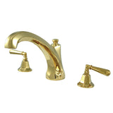Metropolitan Two-Handle 3-Hole Deck Mount Roman Tub Faucet