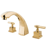 Fortress Two-Handle 3-Hole Deck Mount Roman Tub Faucet