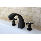 Millennium Two-Handle 3-Hole Deck Mount Roman Tub Faucet