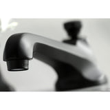 Bel-Air Two-Handle 3-Hole Deck Mount Widespread Bathroom Faucet with Brass Pop-Up Drain