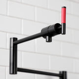 Kaiser Single-Hole Deck Mount Pot Filler