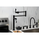 NuWave Single-Hole Deck Mount Pot Filler