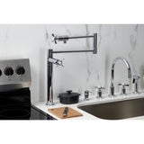 Essex Two-Handle 1-Hole Deck Mount Pot Filler Faucet