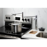 Essex Two-Handle 1-Hole Deck Mount Pot Filler Faucet