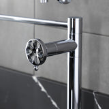 Belknap Two-Handle Deck Mount Pot Filler