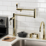 NuWave Single-Hole Deck Mount Pot Filler