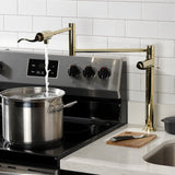 NuWave Single-Hole Deck Mount Pot Filler