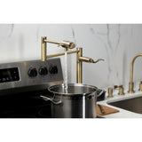 NuWave Single-Hole Deck Mount Pot Filler