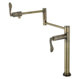 NuWave Single-Hole Deck Mount Pot Filler