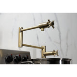 Concord Two-Handle 1-Hole Deck Mount Pot Filler Faucet