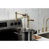 Concord Two-Handle 1-Hole Deck Mount Pot Filler Faucet