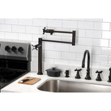 Essex Two-Handle 1-Hole Deck Mount Pot Filler Faucet
