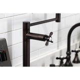Essex Two-Handle 1-Hole Deck Mount Pot Filler Faucet