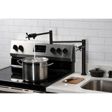 Essex Two-Handle 1-Hole Deck Mount Pot Filler Faucet