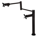 Essex Two-Handle 1-Hole Deck Mount Pot Filler Faucet
