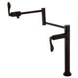 NuWave Single-Hole Deck Mount Pot Filler