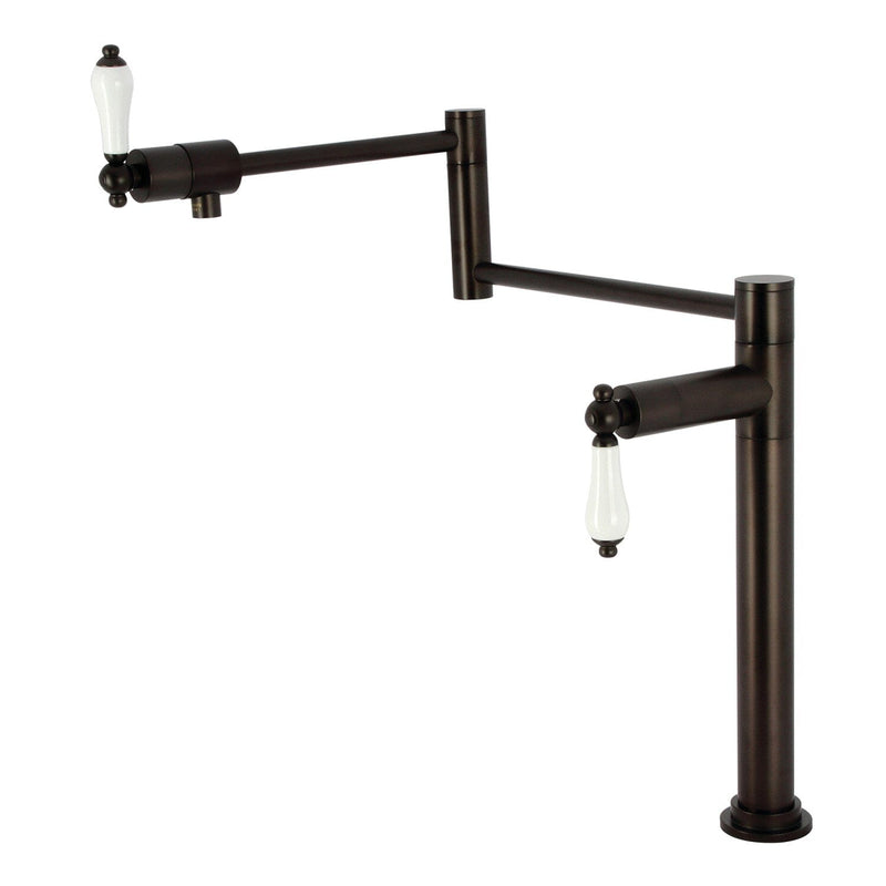 Metropolitan Two-Handle 1-Hole Deck Mount Pot Filler Faucet