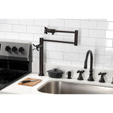 Millennium Two-Handle 1-Hole Deck Mount Pot Filler Faucet