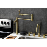 NuWave Single-Hole Deck Mount Pot Filler