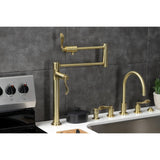 NuWave Single-Hole Deck Mount Pot Filler