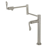 NuWave Single-Hole Deck Mount Pot Filler