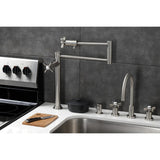 Millennium Two-Handle 1-Hole Deck Mount Pot Filler Faucet