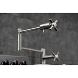 Millennium Two-Handle 1-Hole Deck Mount Pot Filler Faucet