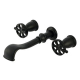 Belknap Two-Handle 3-Hole Wall Mount Roman Tub Faucet