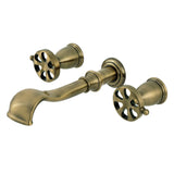 Belknap Two-Handle 3-Hole Wall Mount Roman Tub Faucet
