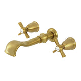Millennium Two-Handle 3-Hole Wall Mount Roman Tub Faucet